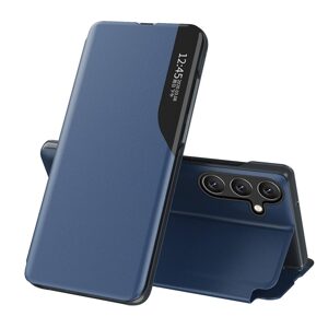 Eco Leather View Case, Samsung Galaxy A24 4G, modré