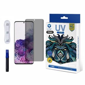 Lito 3D UV Tvrzené sklo, Samsung Galaxy S21 Ultra, Privacy