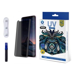 Lito 3D UV Tvrzené sklo, Samsung Galaxy S9 Plus, Privacy