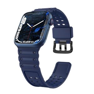 Strap Triple řemínek pro hodinky Apple Watch SE / 8 / 7 / 6 / 5 / 4 / 3 / 2 / 1 (49/45/44/42mm), modrý