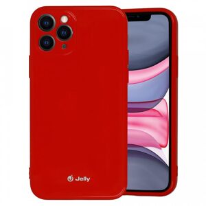 Jelly case iPhone 11 Pro, červený