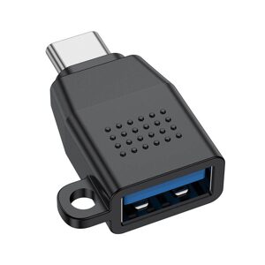 Budi Adaptér USB 3.0 na USB-C OTG, černý