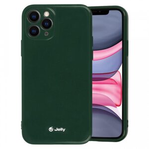 Jelly case iPhone 12 Mini, tmavě zelený