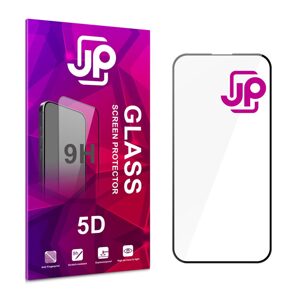 JP 5D Tvrzené sklo, iPhone 15, černé
