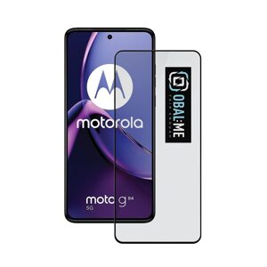 OBAL:ME 5D Tvrzené Sklo pro Motorola G84, černé