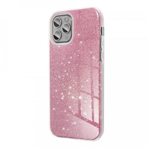 Obal Forcell Shining, Samsung Galaxy A12, růžový