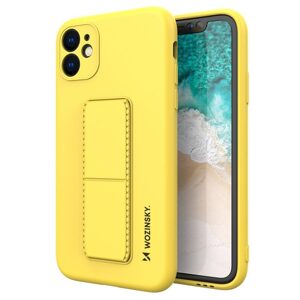 Wozinsky Kickstand kryt, iPhone 12 Mini, žlutý