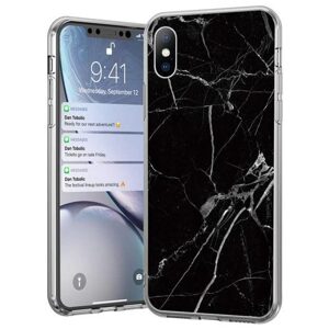 Wozinsky Marble, Samsung Galaxy A12 / Galaxy M12, černý