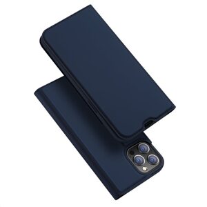 Dux Ducis Skin Leather case, knížkové pouzdro, iPhone 13 Pro MAX, modré