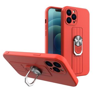 Obal Ring Case, Xiaomi Redmi 9, červený