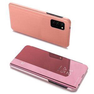Clear view růžové pouzdro na telefon Xiaomi Redmi Note 10 5G / Poco M3 Pro
