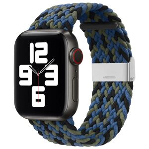 Strap Fabric řemínek pro Apple Watch 6 / 5 / 4 / 3 / 2 (44 mm / 42 mm) modrý