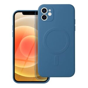 Obal Silicone Mag Cover, iPhone 12 Mini, modrý