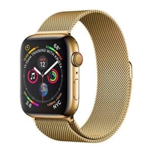 Magnetic Strap řemínek pro Apple Watch 7 (41mm), zlatý