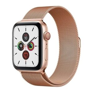 Magnetic Strap řemínek pro Apple Watch 7 (41mm), růžový