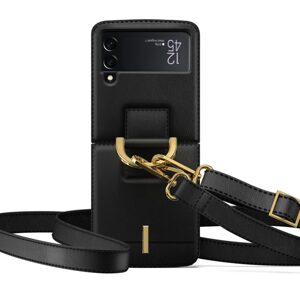Tech-Protect Wallet Chain pouzdro, Samsung Galaxy Z Flip 4, černé