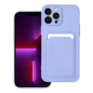 Card Case obal, iPhone 14 Pro Max, fialový