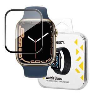 Wozinsky Watch Glass hybridní sklo, Apple Watch 7 / 8 (45 mm), černé