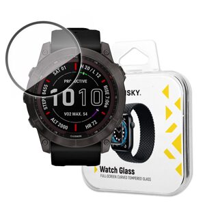 Wozinsky Watch Glass hybridní sklo, Garmin Fenix 7X, černé