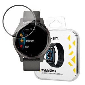 Wozinsky Watch Glass hybridní sklo, Garmin Venu 2S, černé