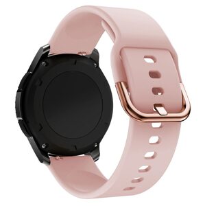 Silikonový řemínek TYS univerzální pro chytré hodinky (20 mm), růžový