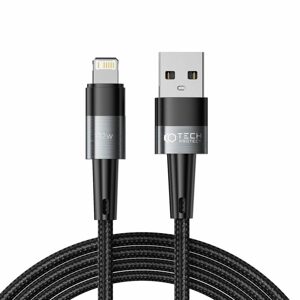 Tech-Protect UltraBoost Lightning kabel, 12W / 2,4 A, 2 m, šedý