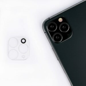 3D Tvrzené sklo pro čočku fotoaparátu (kamery), iPhone 13 Pro / 13 Pro Max, průhledný