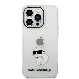 Zadní kryt Karl Lagerfeld IML Choupette NFT pro Apple iPhone 14 Pro Max, transparentní