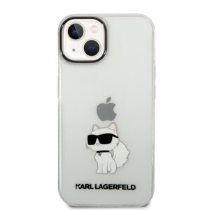 Zadní kryt Karl Lagerfeld IML Choupette NFT pro Apple iPhone 14, transparentní