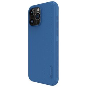Zadní kryt Nillkin Super Frosted PRO pro Apple iPhone 15 Pro Max, modrá (Without Logo Cutout)
