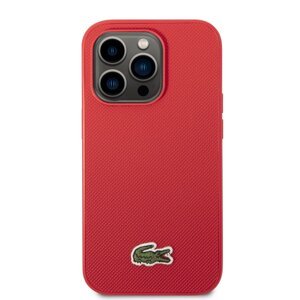 Zadní kryt Lacoste Iconic Petit Pique Logo pro Apple iPhone 14 Pro Max, red