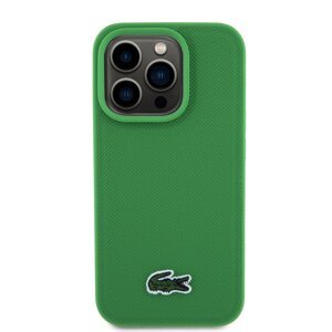 Zadní kryt Lacoste Iconic Petit Pique Woven Logo Magsafe pro Apple iPhone 15 Pro Max, green