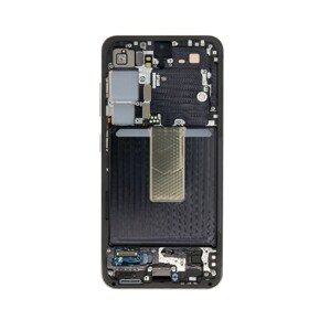 LCD + dotyk + přední kryt pro Samsung Galaxy S23, phantom black (Service Pack)