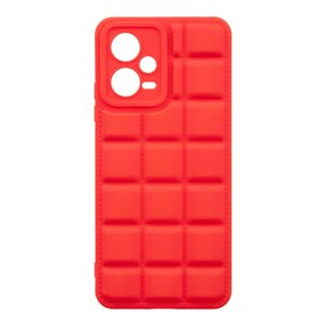 Zadní kryt OBAL:ME Block pro Xiaomi Redmi Note 12 5G, červená