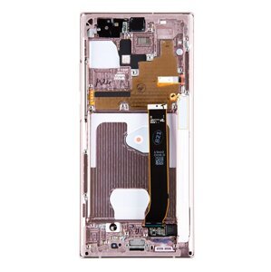 LCD + dotyková deska pro Samsung Galaxy Note 20 Ultra 4G/5G, mystic bronze (Service pack)