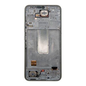 LCD + dotyk + přední kryt pro Samsung Galaxy A34 5G, awesome silver (Service Pack)