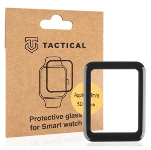 Ochranné sklo Tactical Glass Shield 5D pro Apple Watch 38mm Series1/2/3, black