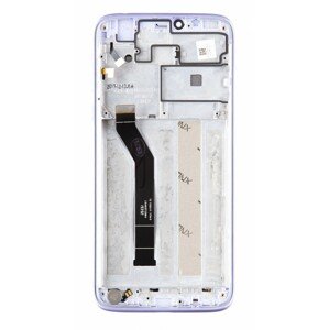 LCD + dotyk + přední kryt pro Motorola G7 Power, violet (Service Pack)
