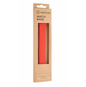 Pletený řemínek Tactical 778 M, Apple Watch 42mm/44mm, červená