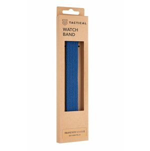 Pletený řemínek Tactical 775 M, Apple Watch 42mm/44mm, modrá