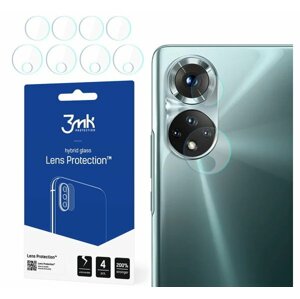 Hybridní sklo 3mk Lens ochrana kamery pro Honor 50 (4ks)