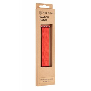 Pletený řemínek Tactical 763, S pro Apple Watch 38mm/40mm, červená