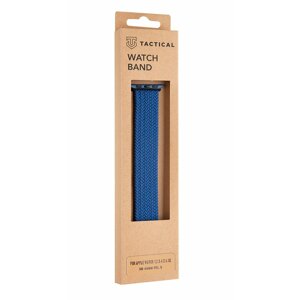 Pletený řemínek Tactical 760, S pro Apple Watch 38mm/40mm, modrá