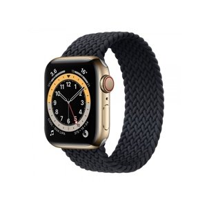 Řemínek COTEetCI Nylon Braided Band 148mm pro Apple Watch 38/40 mm, černá
