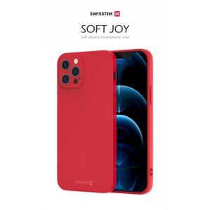 Zadní kryt Swissten Soft Joy pro Samsung Galaxy S22 5G, červená