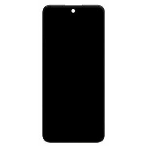 LCD + dotyk + přední kryt pro Motorola Moto G71, black (Service Pack)