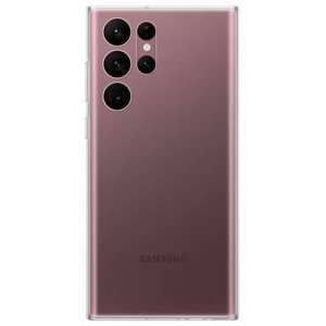 Ochranný kryt Clear Cover EF-QS908CTE pro Samsung Galaxy S22 Ultra, transparentní