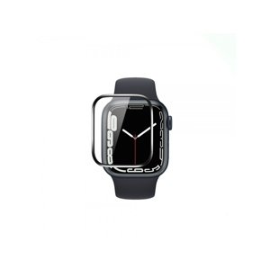 Sklo COTEetCI 4D Black-Rim Full Glue Glass pro Apple Watch 7 - 41mm
