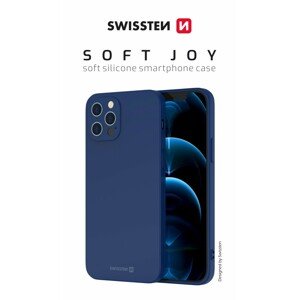 Zadní kryt Swissten Soft Joy pro Apple iPhone 14 Pro, modrá