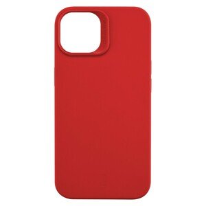 Silikonový kryt Cellularline Sensation pro Apple iPhone 14 Plus, červená